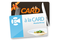 Mitarbeiter Restaurant-Card